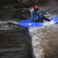 Canoeing down river